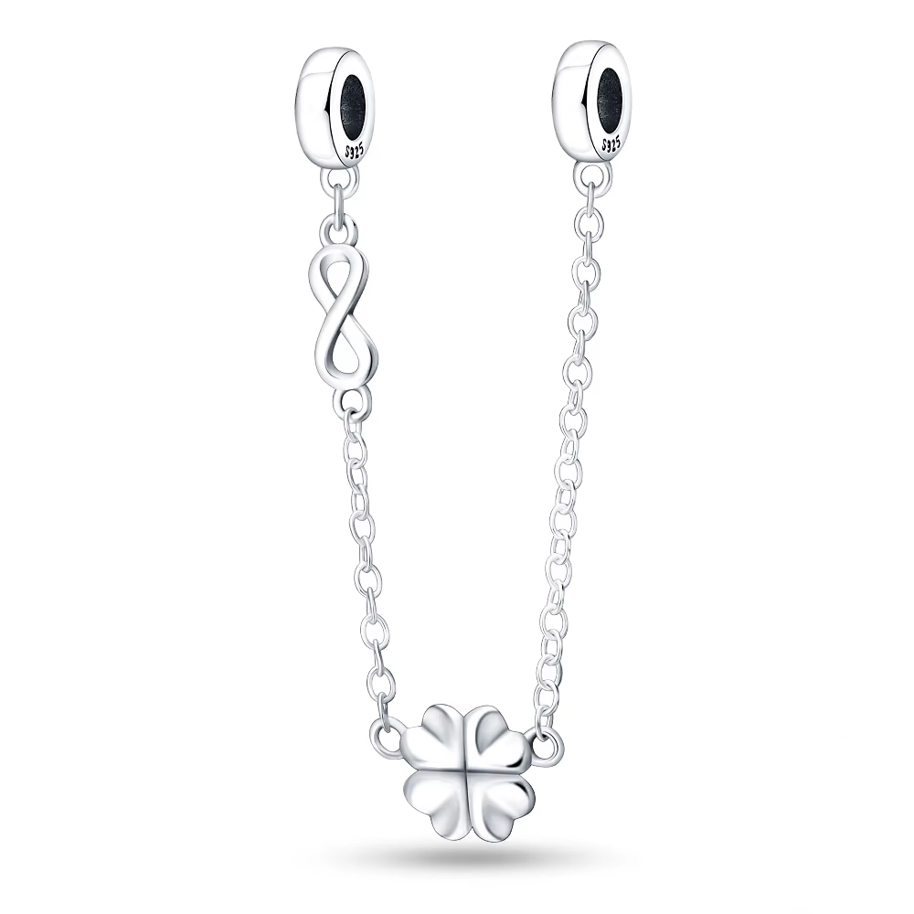 Heart Safety Chain Charm