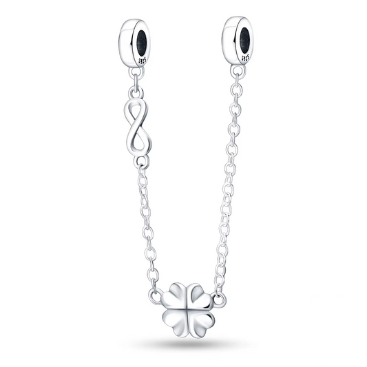 Heart Safety Chain Charm