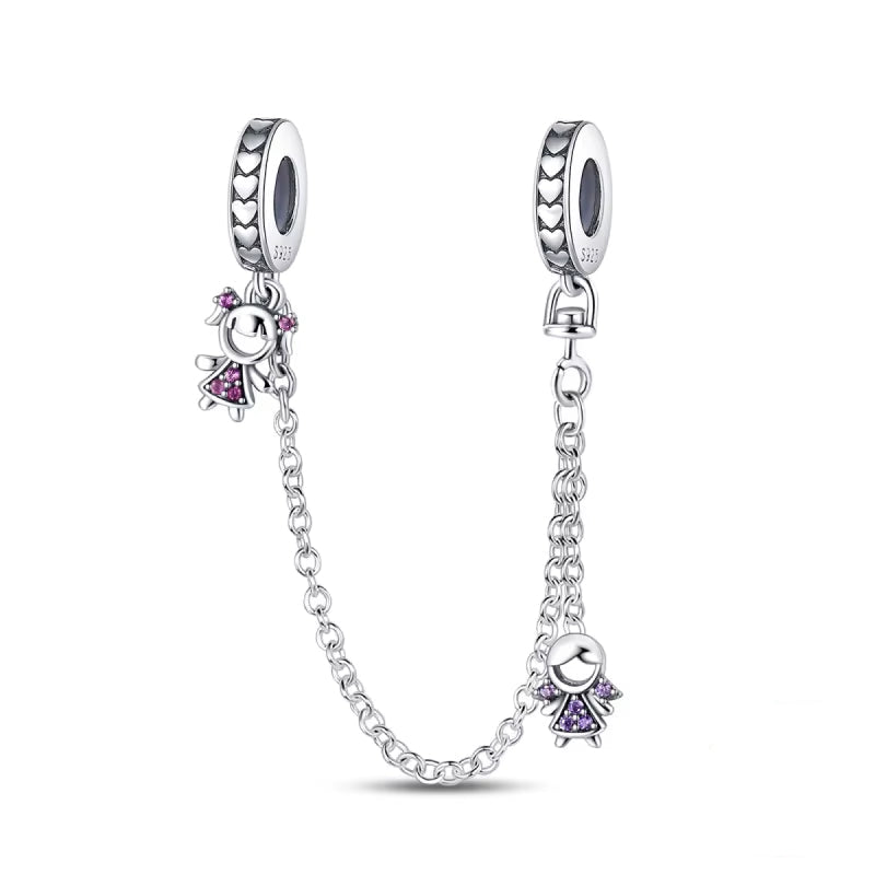 Twin Souls Safety Chain